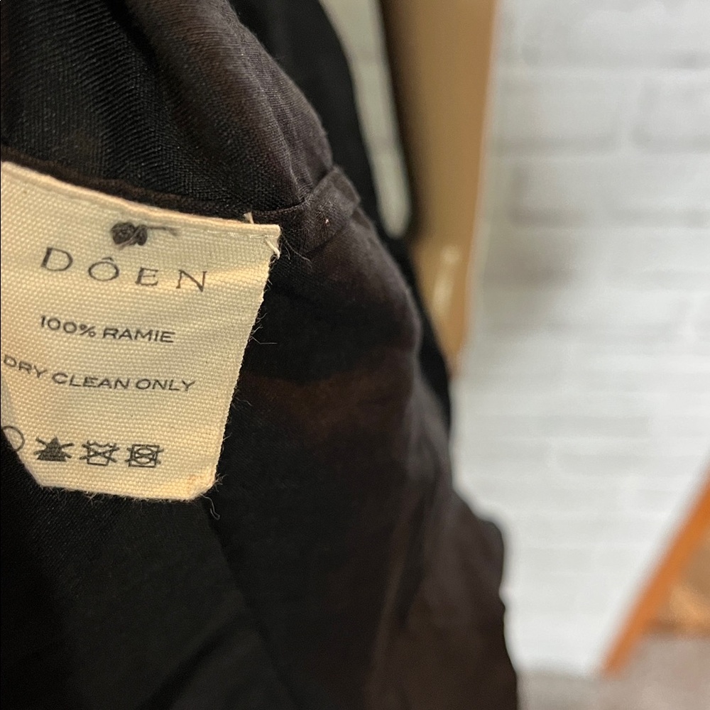 Doen black Avalon maxi dress sleeveless - Picture 5 of 7